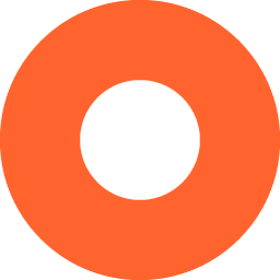 Orange-donut